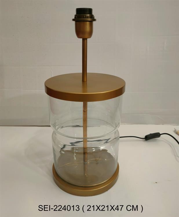 BRASS BASE  TABLE LAMP ALONG WITH 150 CM WIRE